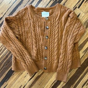 Orange Lucky Brand Sweater